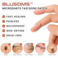 thumbnail image 4 of Blusoms Microdarts Patch Tag'gone,Neutroera Blusoms Pro Microdarts Patch Taggone, 4 of 11
