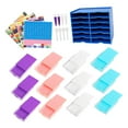 thumbnail image 2 of jifeng 12 Pcs Plateau de Rangement pour Perles Diamant Plateau de Rangement pour Peintures Diamant 5D Support Bleu, 2 of 9
