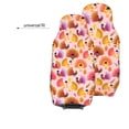 thumbnail image 6 of Sikiie Happy Thanksgiving Turkey Car Seat Protector 2 Pack Car Seat Cushion Mat, Car Seat Covers for SUV, Truck, Van, 6 of 7
