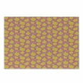 thumbnail image 1 of Lemons Cutting Board, Sour and Juicy Fruit Repetitive Pattern, Decorative Tempered Glass Cutting and Serving Board, in 3 Sizes, by Ambesonne, 1 of 2
