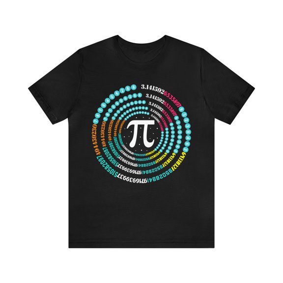 Pi Day Spiraling Digits of Pi T-Shirt
