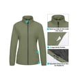 thumbnail image 6 of Little Donkey Andy Women’s Lightweight Breathable Running Golf Hiking Windbreaker Jacket Full Zip Windproof Water Resistant UPF50+ Sage L, 6 of 7