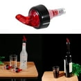 thumbnail image 4 of Verseurs de bouteilles de 50 ml Distributeur de liquide d'alcool Verseur de vin quantitatif Outils de bar à la maison Mesurer l'huile Bouteille Bec Décanteur(rouge), 4 of 5