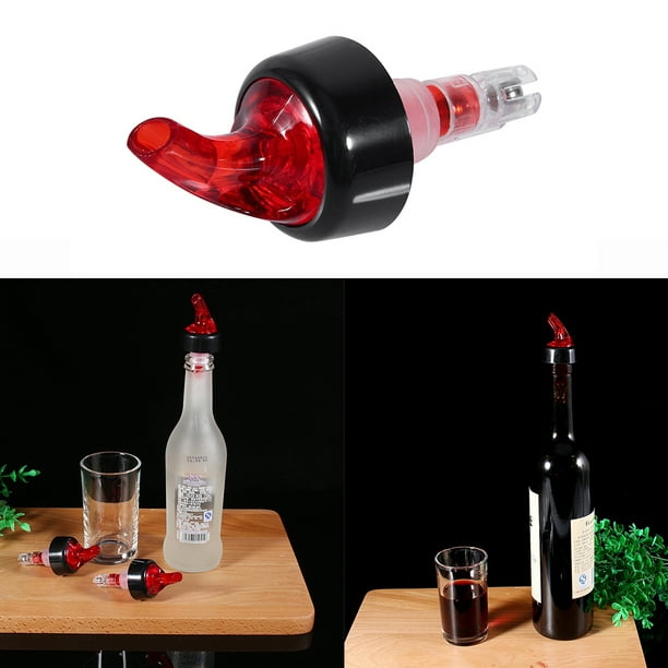 Bouteille Shot - Bouteille d'alcool mesurée en plastique Verseur