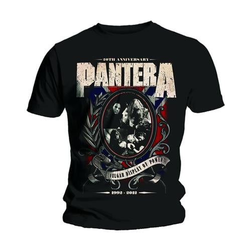 Pantera Unisex T-Shirt Anniversary Shield (Small)