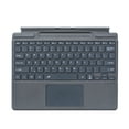 thumbnail image 2 of Wireless Magnetic Detachable Bluetooth 5.3 Keyboard with 7-Color Backlight & Multi-Touch Trackpad, Palm Rejection, Long Battery Life, Compatible with Microsoft Surface Pro 8/9/10/11/X, Black Grey,, 2 of 7