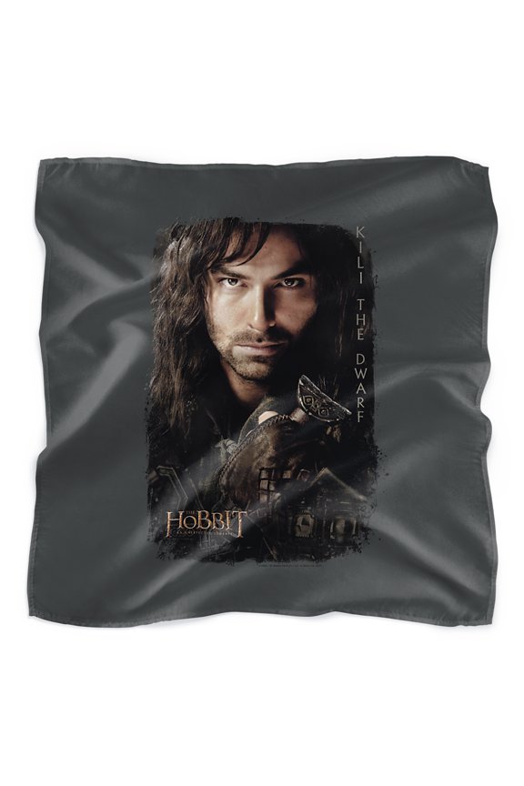 The Hobbit Kili Poster Bandana (21 in x 21 in)