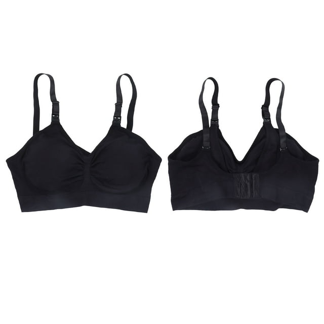 Hands Free Feeding , Nylon Polyurethane Fabric Black Adjustable Soft Breathable Feeding Accessories