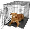 Paws & Pals Wire Dog Crate with Tray Double Door (42inch) (XL)