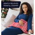 thumbnail image 4 of Geniani XL Heating Pad for Back & Cramps Relief – Ultra-Soft Machine Washable Heat Pad, Holiday Gift Edition (12"×24", Christmas Red), 4 of 7