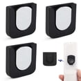thumbnail image 2 of Gustave 3 Pcs Magnetic Remote Control Holder Wall Mount No-Drill Self-Adhesive Organizer Storage for TV, Fan, Air Conditioner Remotes, 2 of 8