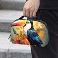thumbnail image 2 of Toucan Waterproof Oxford Fabric Charger Case with Charger Pouch, Cable Organizer, and Cord & Cable Organizer- Digital Travel Bag- 5.9x9.44x3.14 in, 2 of 6
