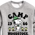 thumbnail image 3 of Peanuts - Camp Woodstock - Toddler And Youth Crewneck Fleece Sweatshirt, 3 of 6