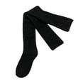 thumbnail image 2 of Happy Date Wool Thigh High Socks Over the Knee Socks Thigh High Stockings Extra Long Boot Thick Socks Leg Warmers for Women, 2 of 8