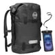 thumbnail image 1 of Mochila STOVER, bolsa impermeable, XL, con funda para teléfono, 1 of 9