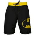 thumbnail image 2 of Batman Symbol Heather Black Board Shorts-XLarge (40-42), 2 of 7