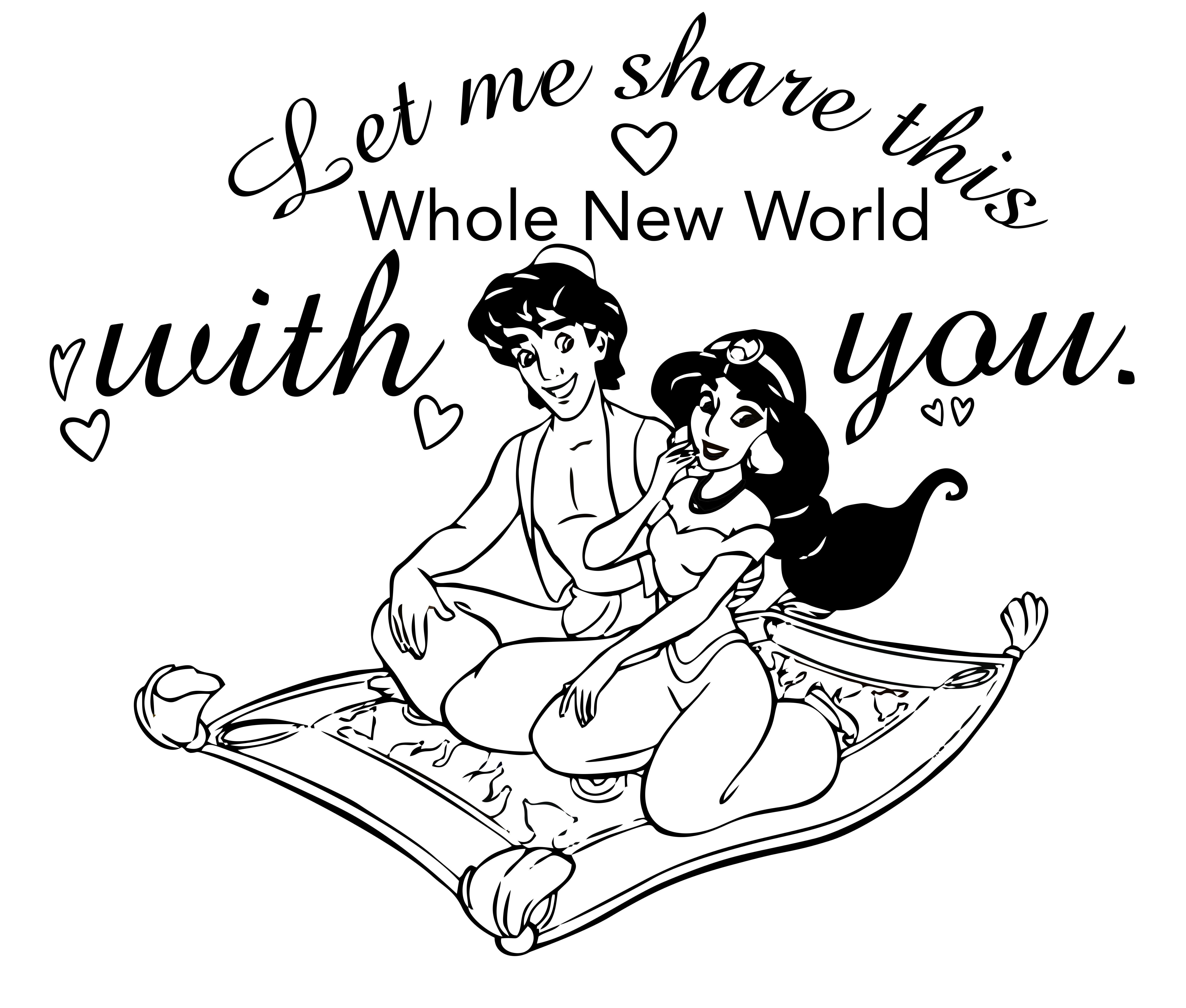 Let Me Share This Whole New World With You | Walt Disney ...