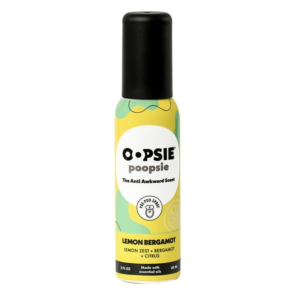 Toilet Spray Lemon Bergamot Single Bottle 2oz