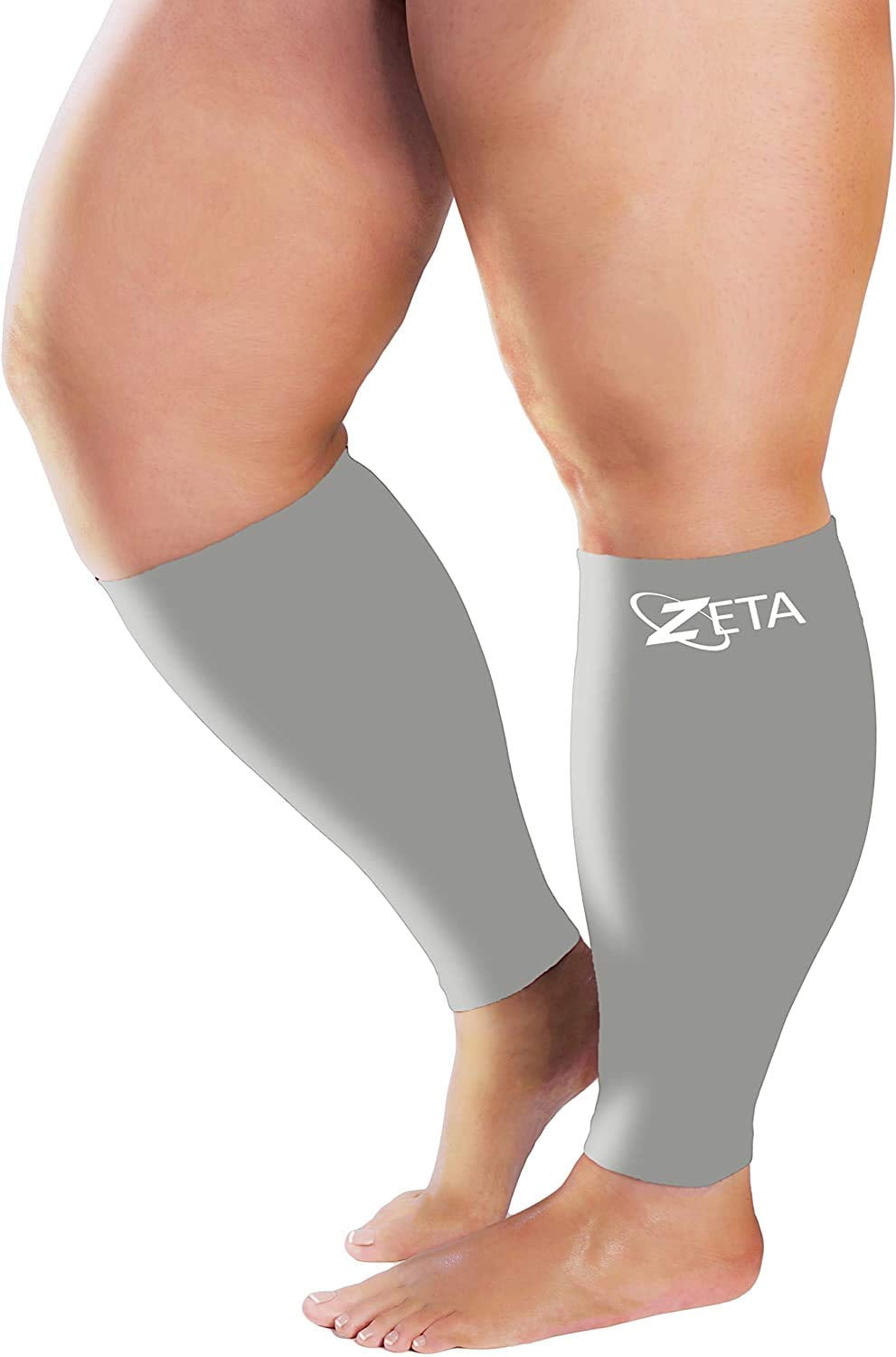 Sleeve XXL Wide Plus Size Calf Compression, Soothing Comfy Gradient
