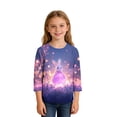 thumbnail image 4 of Amzcrzy Long Sleeve Shirts for Boys Girls Crew Neck Easter Egg Bunny Print Graphic T-Shirt for Easter Casual Creative Pullover Cute Tops 3-12 Years, 4 of 9