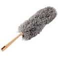 thumbnail image 1 of Plumero retráctil curvo para limpieza del hogar, plumero de microfibra superfino, estilo normal, sin función de escalado (plateado y gris)., 1 of 7