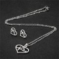 thumbnail image 2 of PVCS Women's Fashion Pendant Earring Set Color Clavicle Necklace Exquisite Earrings, 2 of 4