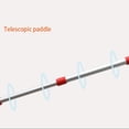thumbnail image 4 of Telescopic Paddle Kayak Paddles Removable Adjustable Length Canoe Paddle with Anti-Slip, 4 of 4
