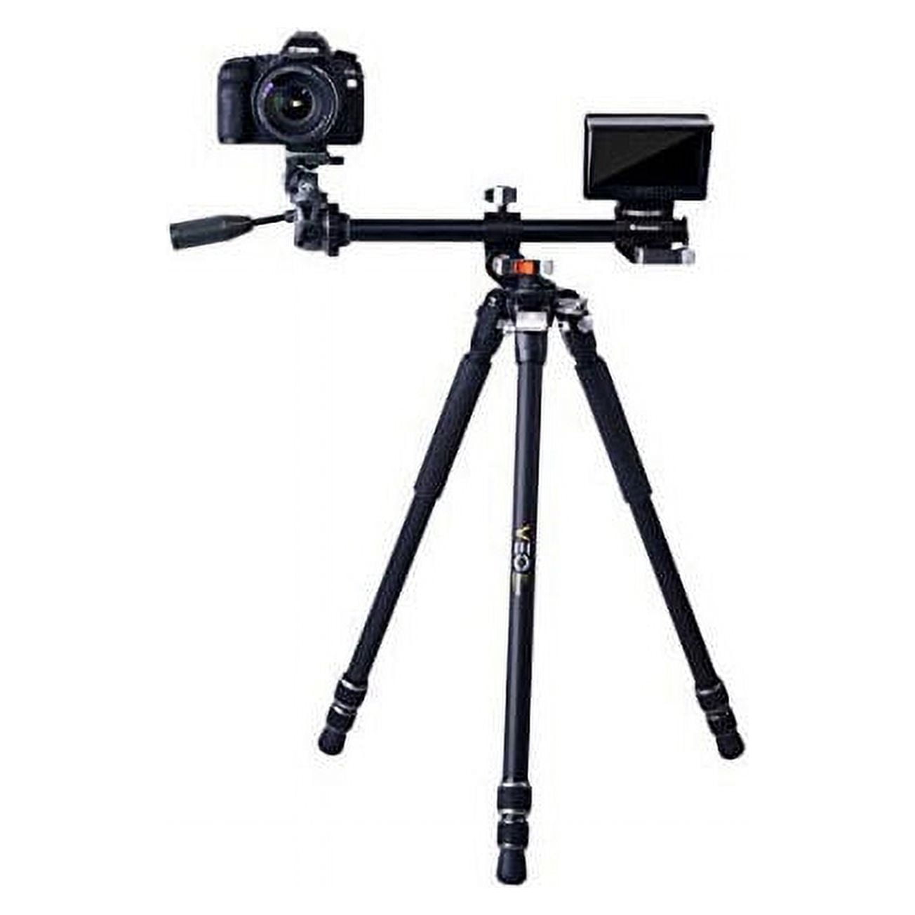 Vanguard VEO 3+ 263AP Professional 3-Section Aluminum Tripod with Pan Head, Overhead Shooting