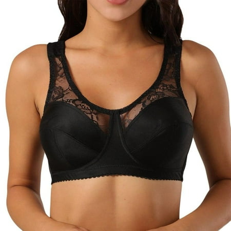 

SweetCandy Women s Thin Lace Braless Steel Sleep Underwear