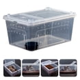 thumbnail image 4 of Shisuyan 1 Set Reptile Snake Feeding Box Breeding Hatching Container Lizard Habitat, 4 of 9