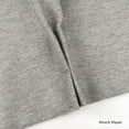 thumbnail image 6 of DriftAway Pinch Pleat Faux Linen Textured Blackout Curtains 52" Width X 84" Length - Gray, 6 of 8