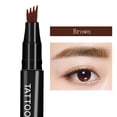 thumbnail image 1 of Eyebrow Pen New Four Pronged Liquid 1ml Waterproof Sweatproof Smooth Application Multiple Colors Natural 3D Brow Shape for All Makeup Styles, 1 of 4