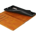 thumbnail image 6 of Galaxy Note 10 Wallet Case,Premium PU Leather Flip Folio Case with Card Slot,Kickstand Holder Magnetic Closure [TPU Shockproof Interior Protective Case] for Samsung Galaxy Note 10,Khaki+Brown, 6 of 17