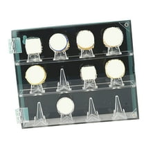 Sturdy Acrylics Championship Rings Display Case Wall Mountable Baseball Rings Holder Large Capacity Sports Organizers