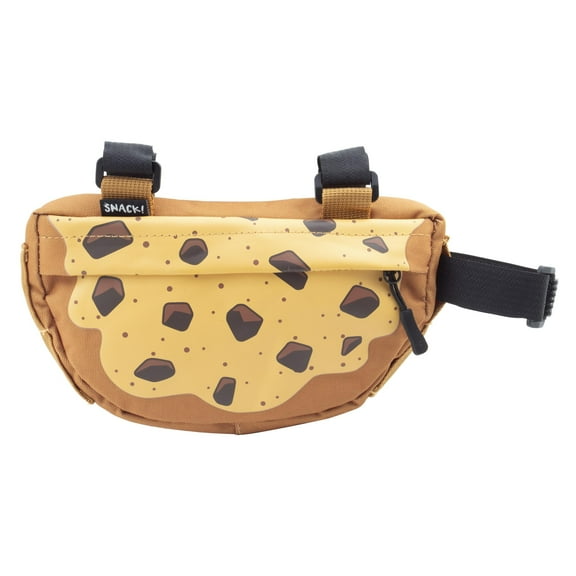 Snack! Cookie Frame Bag Cookie 8x5x1.5in Hook & Loop Straps