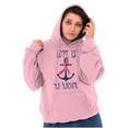 thumbnail image 3 of BCA Pink Ribbon Hope is An Anchor Hoodie Sweatshirt Women Brisco Brands 4X, 3 of 6