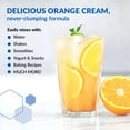 thumbnail image 5 of BioTrust Low Carb Lite, 20 Grams of Grass-Fed Whey Protein Isolate, 100 Calories, ProHydrolase Digestive Enzymes, Non-GMO, Free from Soy and Gluten, rBGH-Free (14 Servings) (Orange Cream), 5 of 7