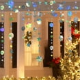 thumbnail image 7 of Topboutique Star Circle Dot Hanging Garlands,Holographic Twinkle Stars Garlands, 4 Pcs 13 ft Iridescent Star Hanging Streamer, Sparkly Backdrop Banner for Birthday Baby Shower Wedding Decoration, 7 of 7
