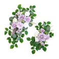 thumbnail image 4 of 2x Arco de flores para boda, adorno rústico decorativo, arreglo floral Púrpura, 4 of 9