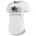 thumbnail image 2 of Women's Concepts Sport White/Charcoal San Jose Sharks Sonata Top & Leggings Set, 2 of 5