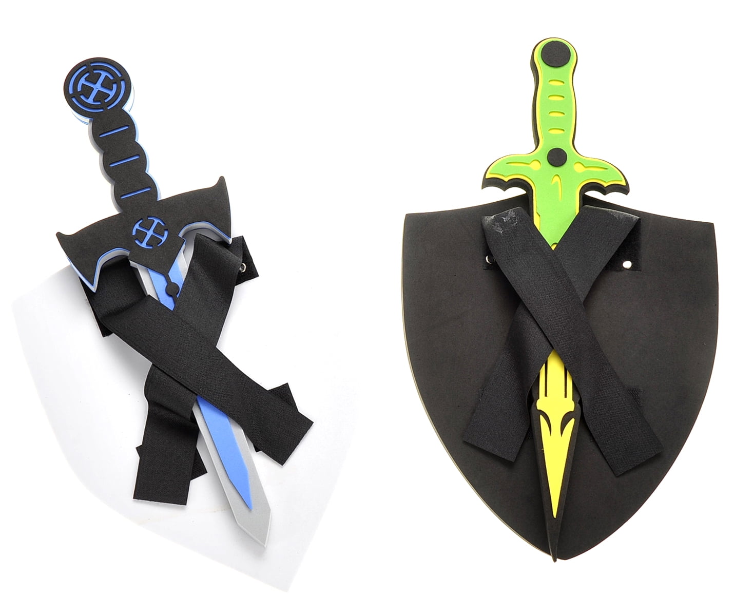 Giddyup! Buck's Foam Swords And Shields White Eagle VS Golden Lion