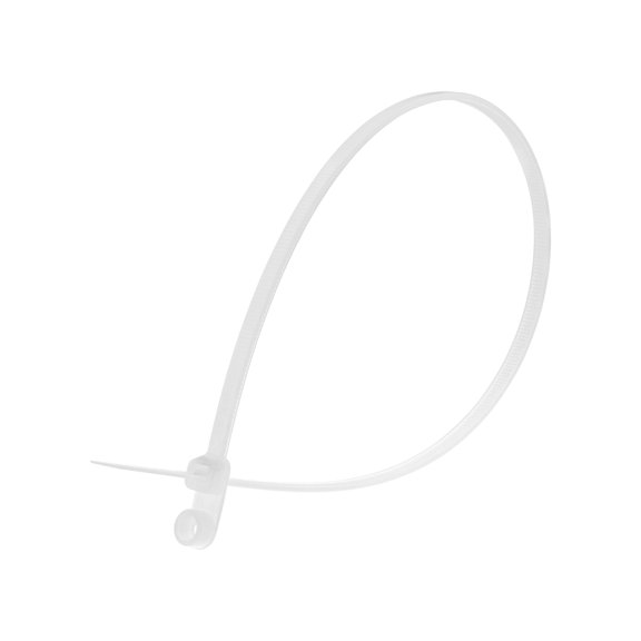 Secure Cable Ties 14 Inch Natural Mount Head Cable Tie - 100 Pack