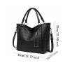 thumbnail image 7 of Skull Embossed Soft Leather Punk Bag Women's Handbag Tote with Crossbody Strap, Large Capacity Shoulder Purse with Multiple Pockets for Daily Use, 7 of 7