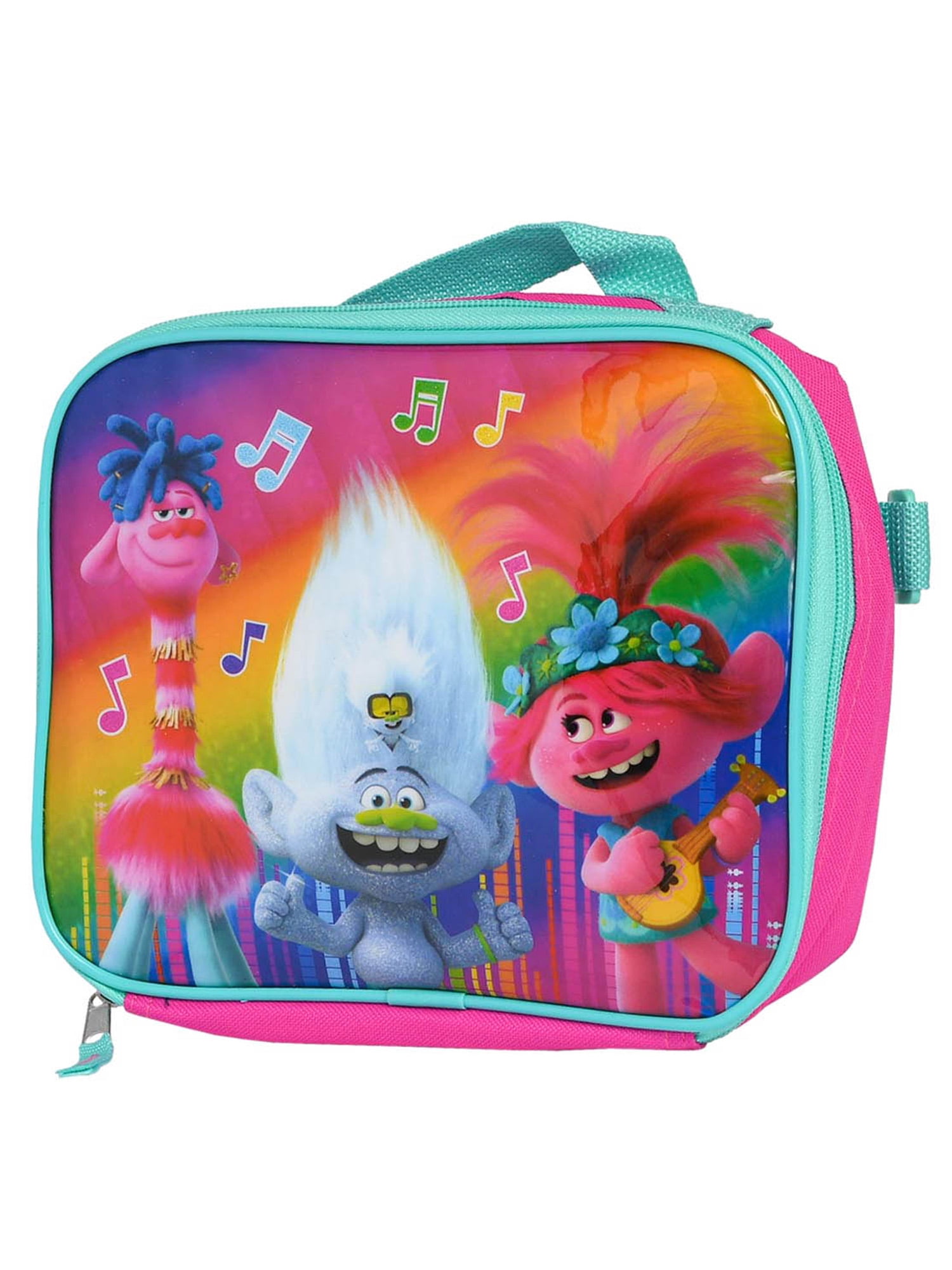 TROLLS Backpack and Lunch Box NeW Sparkly Book Bag With Lunchbox POPPY NWT