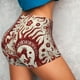 thumbnail image 4 of Fotbe Dragons1 Shorts Sin Costuras – Shorts Deportivos de Cintura Alta para Mujer, Elásticos para Gimnasio, Yoga, Running o Ciclismo-Small, 4 of 8