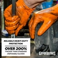 thumbnail image 2 of GLOVEWORKS Heavy Duty Orange Gloves for Mechanics, Auto, Nitrile, XXL 1000 Count, 2 of 7