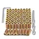 thumbnail image 1 of PGMJ 80 piezas M6 insertos de madera pernos muebles tornillo en tuerca conector de cierre roscado hexagonal para muebles de madera surtido (M6x25mm), 1 of 5