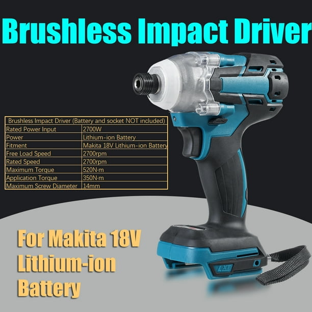 Makita impact driver 2024 brushless with battery