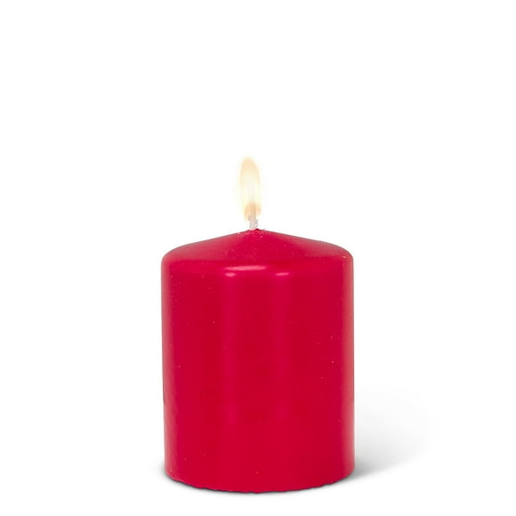 Set Of 2 Red Eco Candles