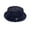 Navy, variant on Mens Mesh Fedora Hat Lightweight Breathable Solid Pork Pie Hat Rolled Vintage Panama Sun Hat Navy